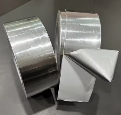 Aluminum Foil Tape Solvent Acrylic & Rubber-Resin Adhesive