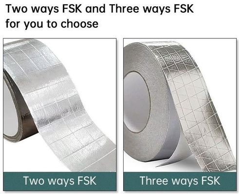 Лента 0.15mm HVAC алюминиевого пути прилипателя 2 FSK алюминиевая
