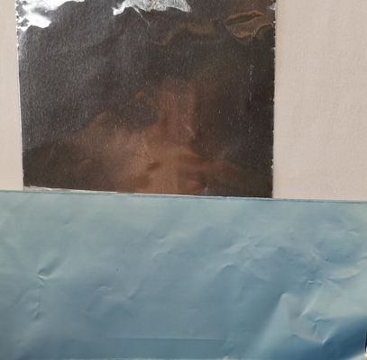 клейкая лента алюминиевой фольги 30um с голубым Ductwork HVAC вкладыша PE присоединяясь и герметизируя
