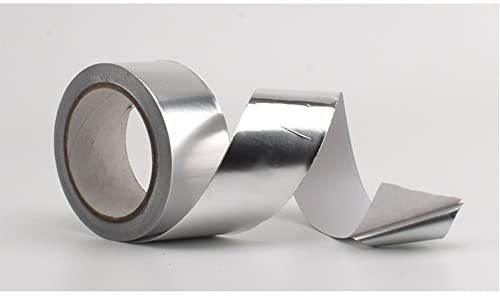 Высококачественная алюминиевая фольгированная лента с акриловым клеем на основе растворителя, толщина 80 мкм. Общего назначения для удержания, заделки, герметизации и маскирования.