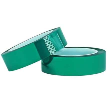 ПЭТ склеивающая лента с полиэстерной пленкой и силиконовым клеем для электрической изоляции