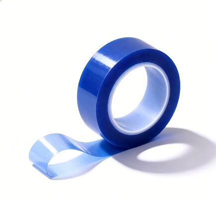 ПЭТ склеивающая лента с полиэстерной пленкой и силиконовым клеем для электрической изоляции