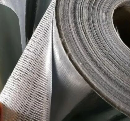 Лента стеклоткани алюминиевой фольги толщина 170 микронов с растворяющим акриловым клеем