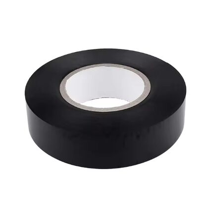 Black Electrical PVC Tape 0.18mm Thickness Insulation Tape