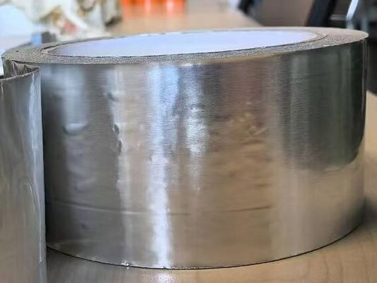Теплоустойчивая клейкая лента из алюминиевой фольги с сцеплением 15N/25 мм